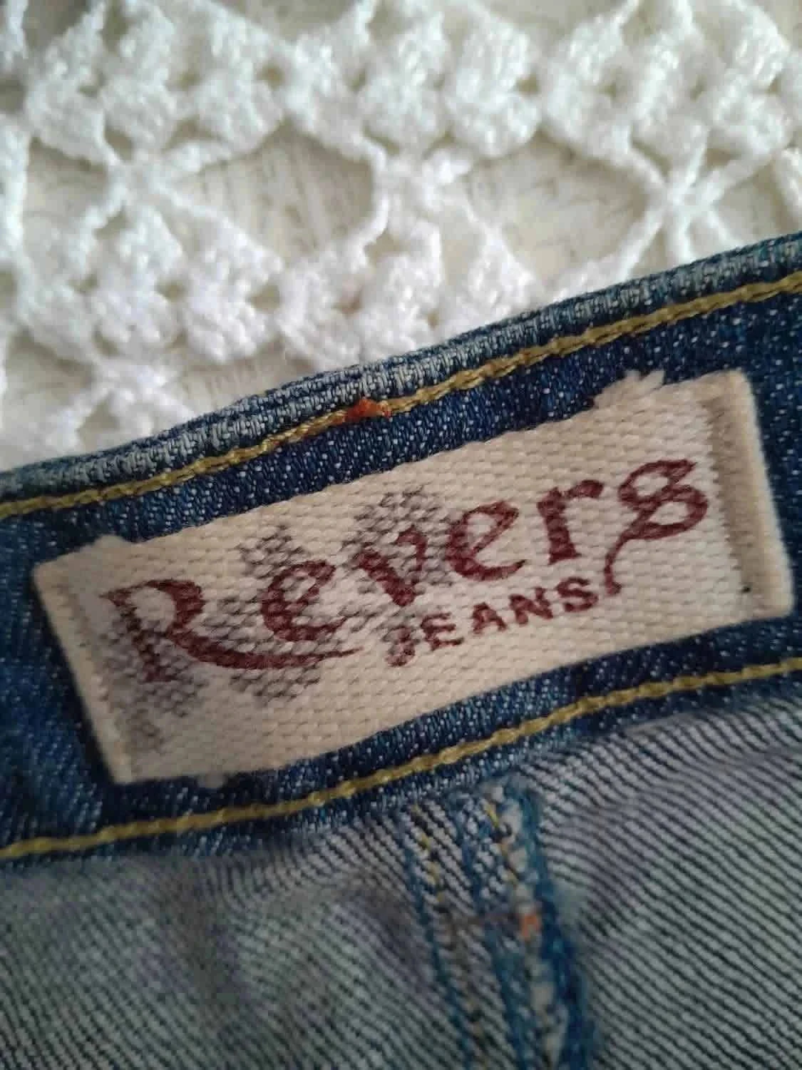 Jupe en jeans, taille L (40) Marque Revers jeans – photo 7